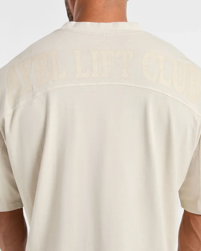 Lift Club Oversize-T-Shirt im Distressed-Look