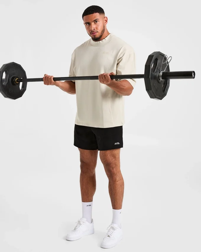 Lift Club Oversize-T-Shirt im Distressed-Look