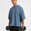 Lift Club Oversize-T-Shirt im Distressed-Look