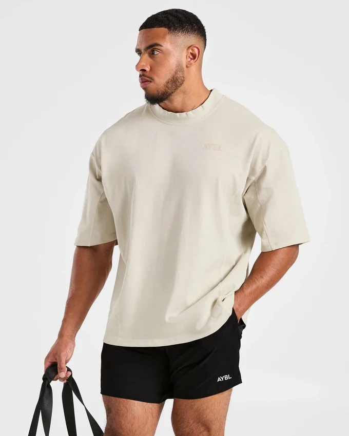 Lift Club Oversize-T-Shirt im Distressed-Look