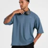 Lift Club Oversize-T-Shirt im Distressed-Look