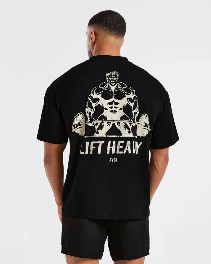 Lift Heavy Oversized-T-Shirt