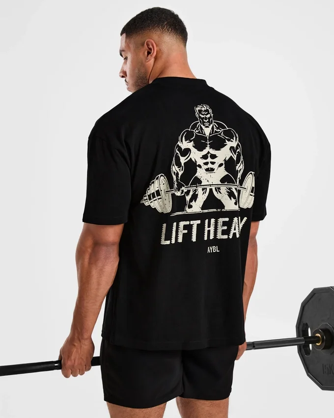 Lift Heavy Oversized-T-Shirt