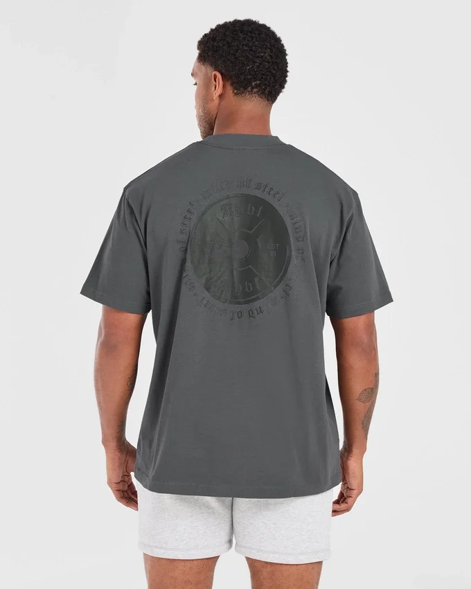 „Mind of Steel“ Oversize-T-Shirt