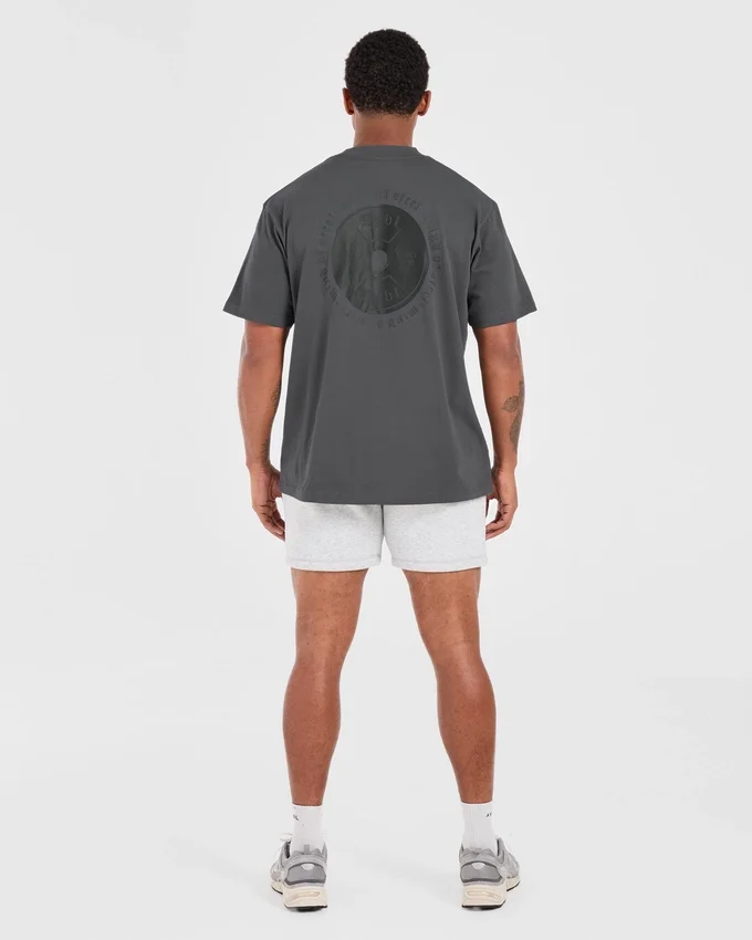 „Mind of Steel“ Oversize-T-Shirt