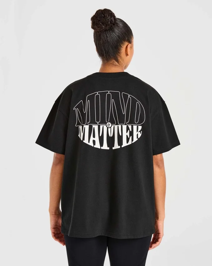 „Mind Over Matter“ Oversize-T-Shirt