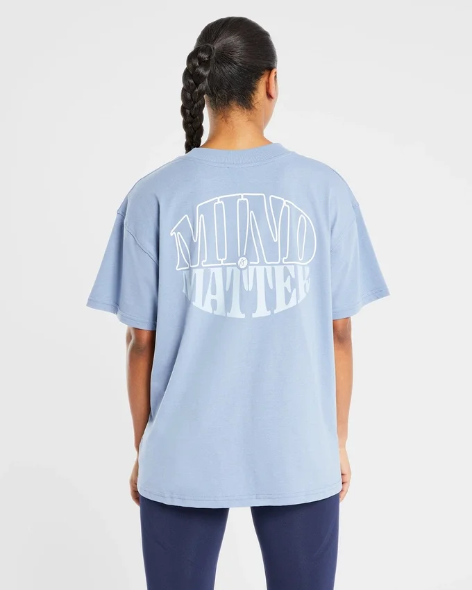„Mind Over Matter“ Oversize-T-Shirt