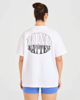 „Mind Over Matter“ Oversize-T-Shirt