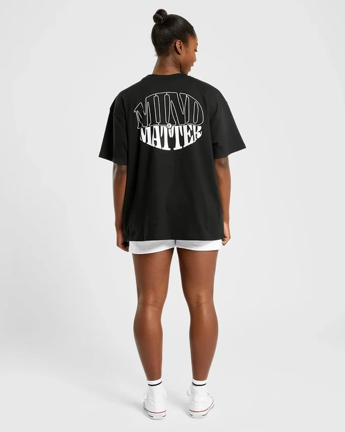 „Mind Over Matter“ Oversize-T-Shirt