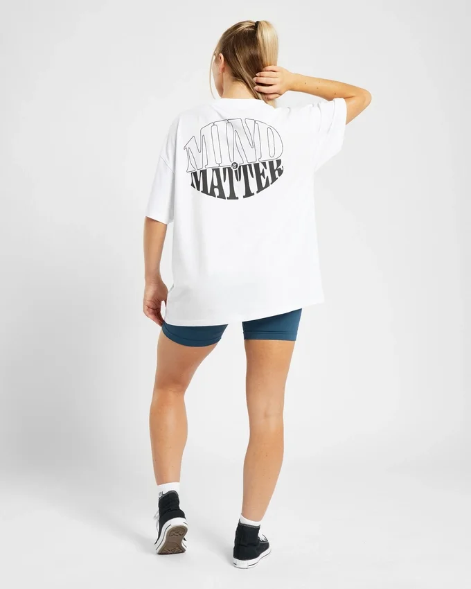 „Mind Over Matter“ Oversize-T-Shirt