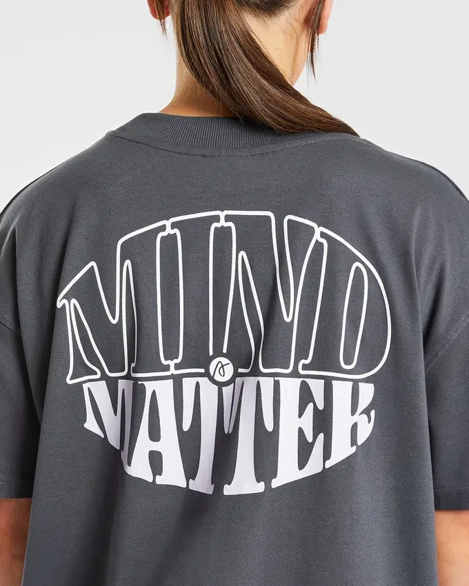 „Mind Over Matter“ Oversize-T-Shirt