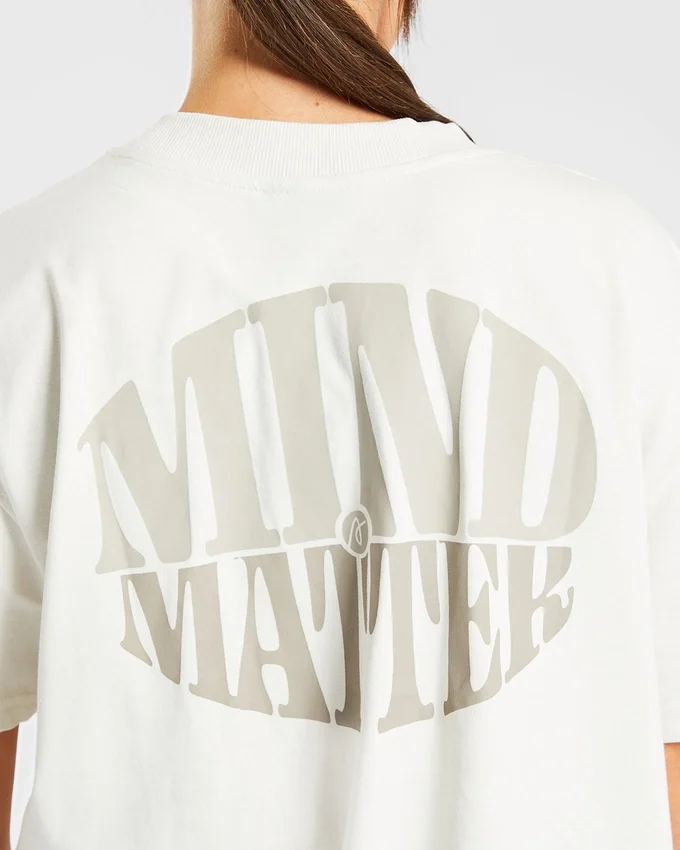 „Mind Over Matter“ Oversize-T-Shirt