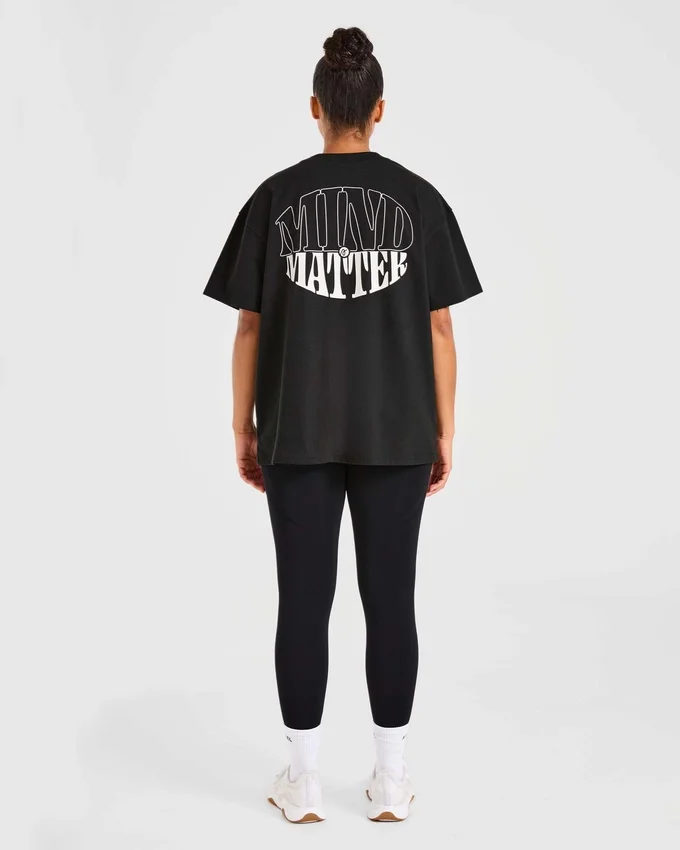 „Mind Over Matter“ Oversize-T-Shirt