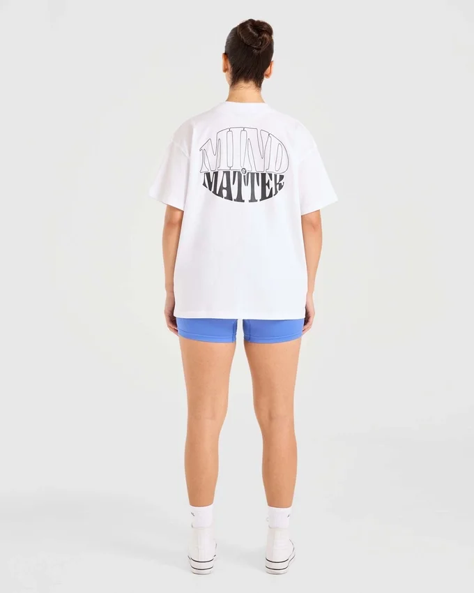 „Mind Over Matter“ Oversize-T-Shirt
