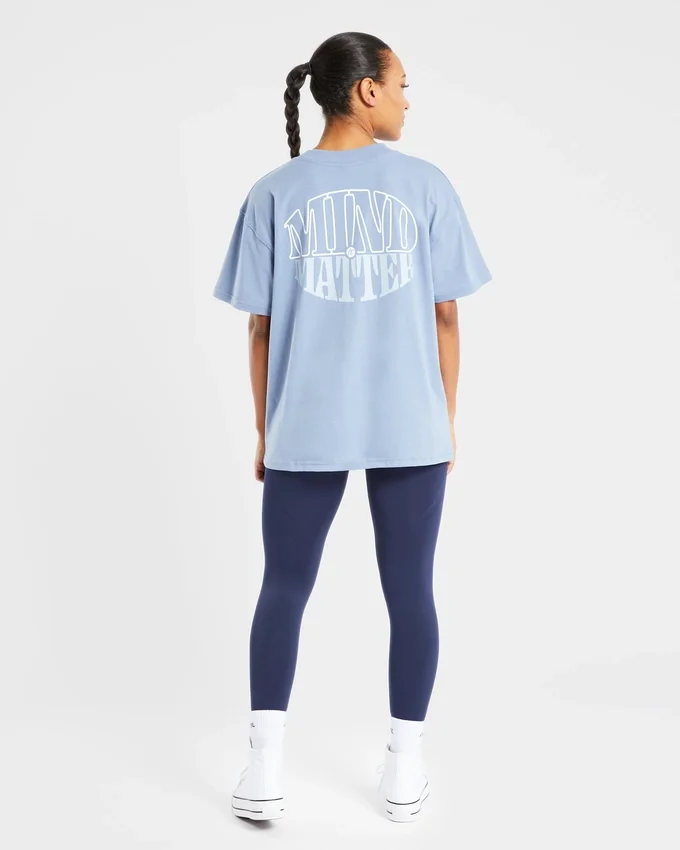 „Mind Over Matter“ Oversize-T-Shirt