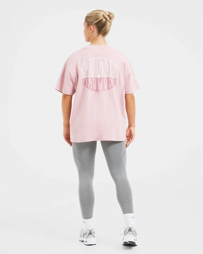 „Mind Over Matter“ Oversize-T-Shirt