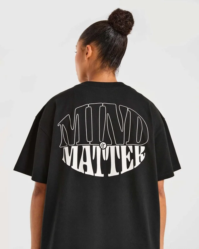 „Mind Over Matter“ Oversize-T-Shirt
