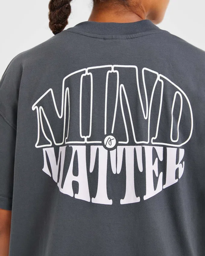 „Mind Over Matter“ Oversize-T-Shirt