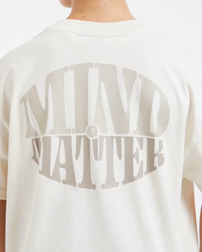 „Mind Over Matter“ Oversize-T-Shirt