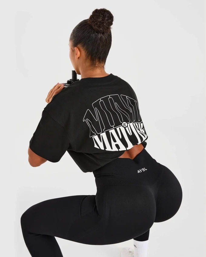 „Mind Over Matter“ Oversize-T-Shirt