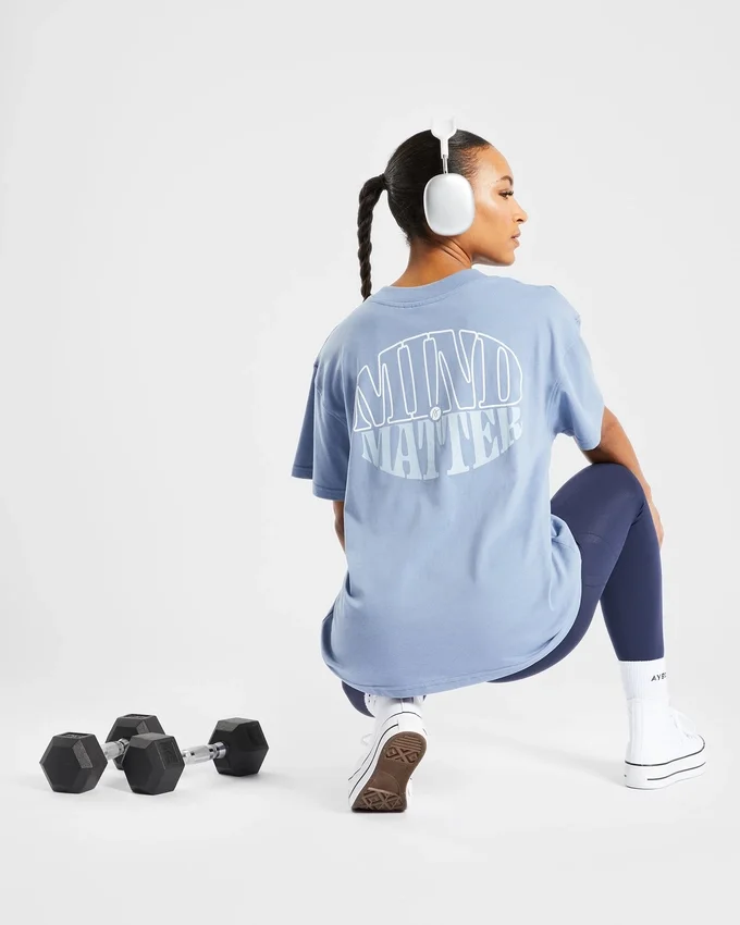 „Mind Over Matter“ Oversize-T-Shirt