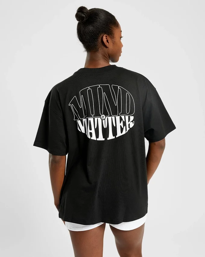 „Mind Over Matter“ Oversize-T-Shirt