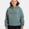 Oversize-Hoodie mit „Athletics“-Applikation