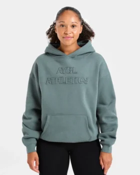Oversize-Hoodie mit „Athletics“-Applikation