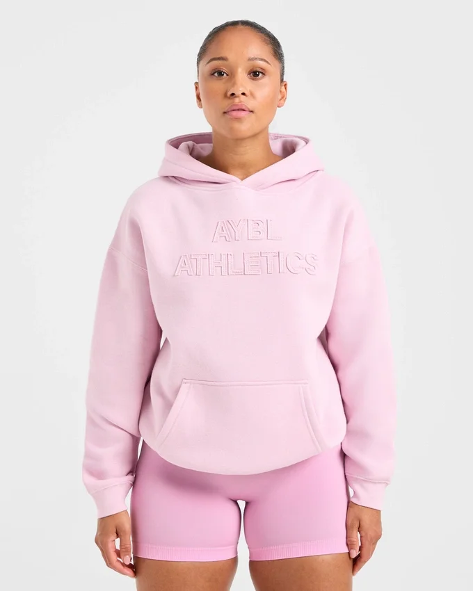 Oversize-Hoodie mit „Athletics“-Applikation