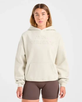Oversize-Hoodie mit „Athletics“-Applikation