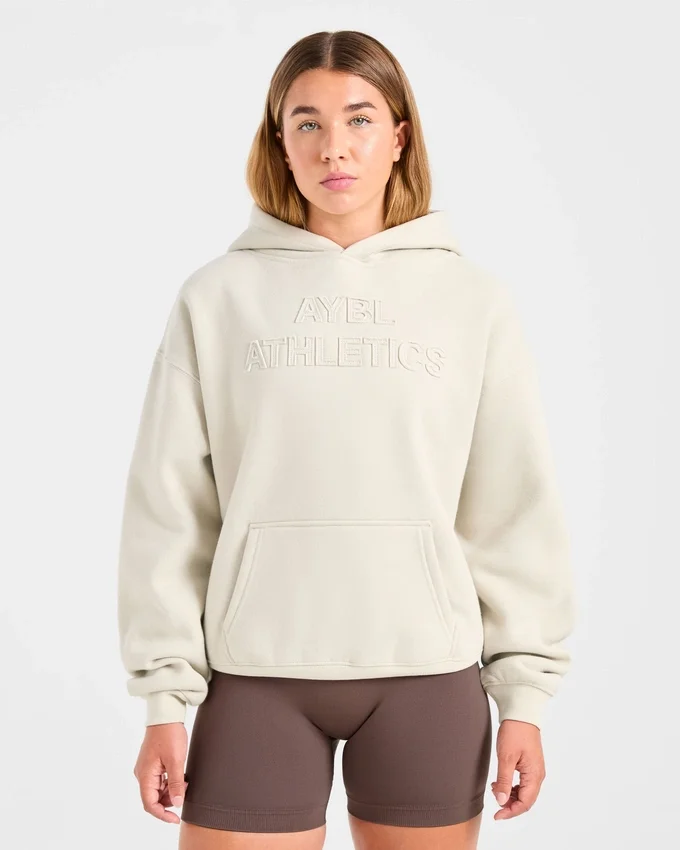 Oversize-Hoodie mit „Athletics“-Applikation