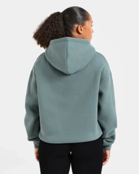 Oversize-Hoodie mit „Athletics“-Applikation
