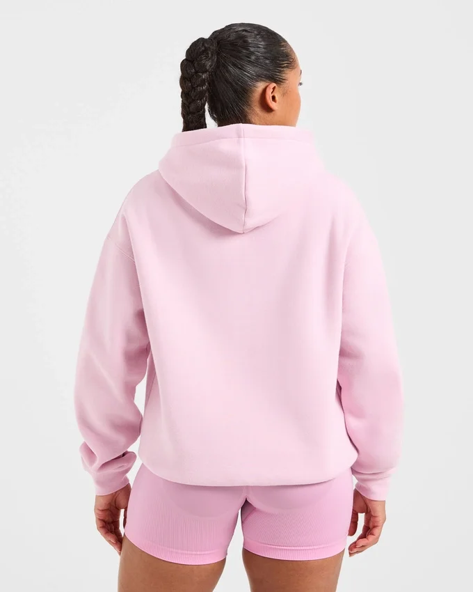 Oversize-Hoodie mit „Athletics“-Applikation