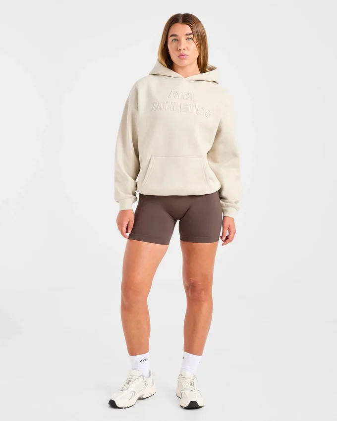 Oversize-Hoodie mit „Athletics“-Applikation