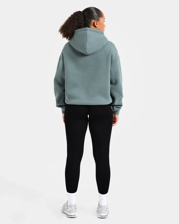 Oversize-Hoodie mit „Athletics“-Applikation