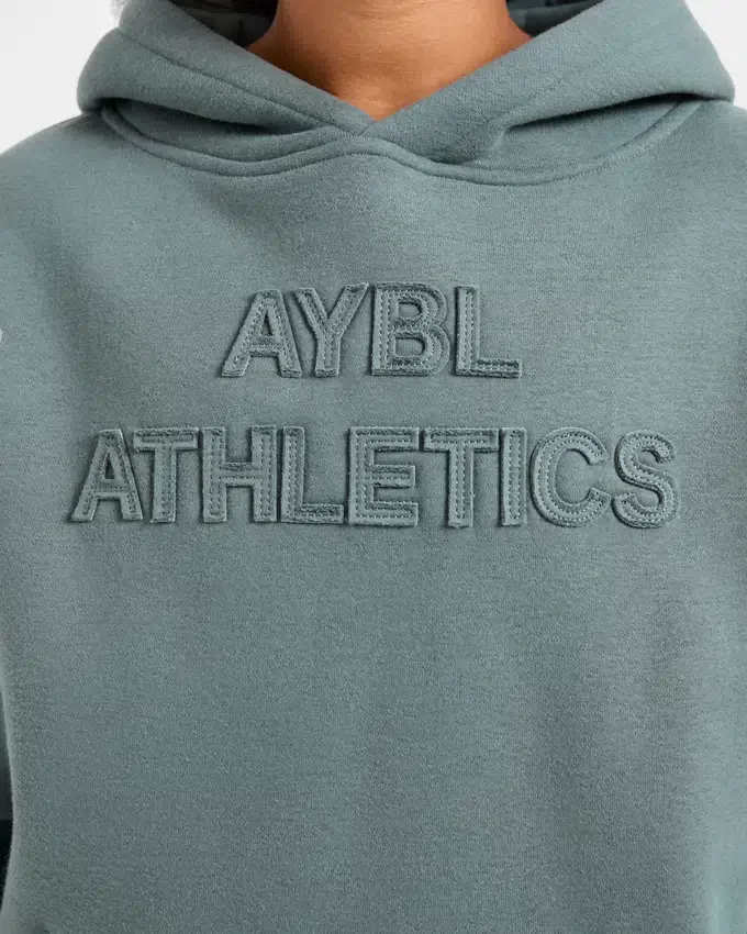 Oversize-Hoodie mit „Athletics“-Applikation