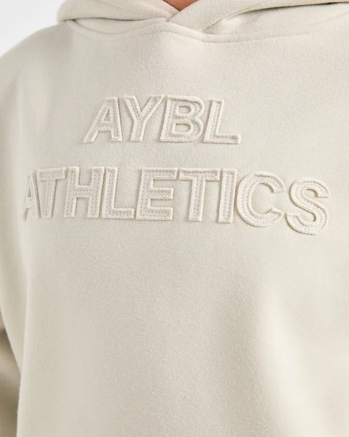 Oversize-Hoodie mit „Athletics“-Applikation