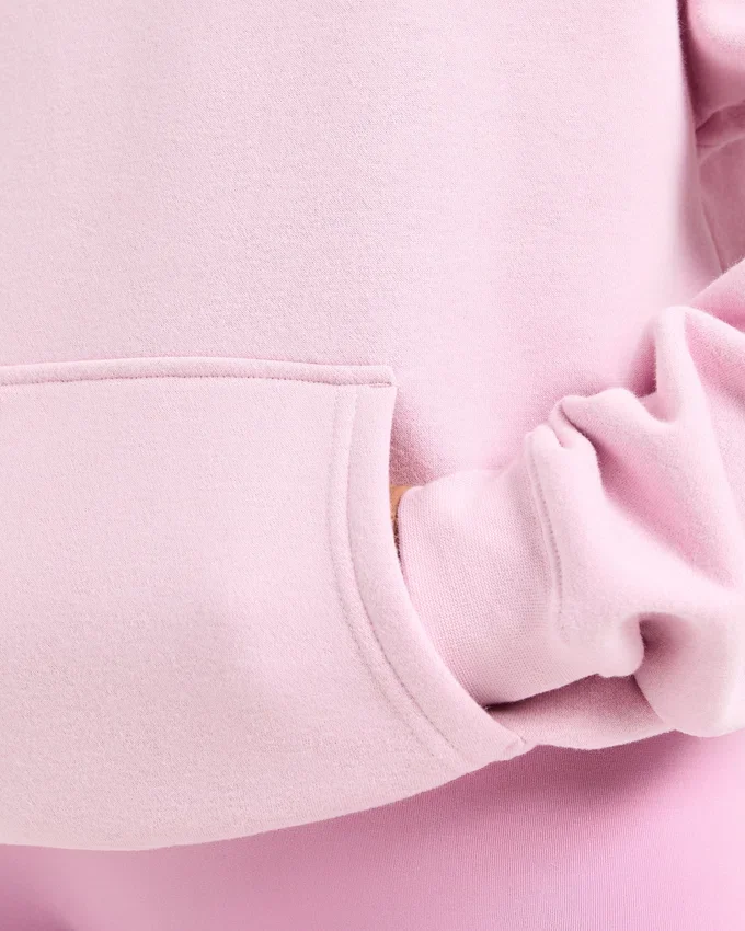 Oversize-Hoodie mit „Athletics“-Applikation
