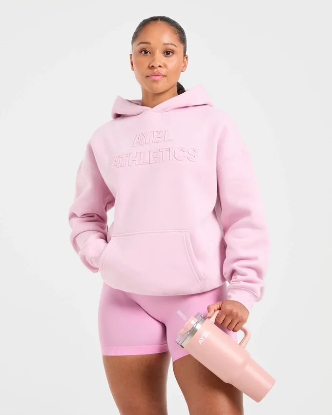 Oversize-Hoodie mit „Athletics“-Applikation
