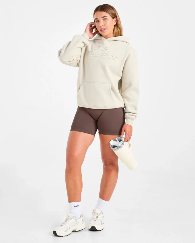 Oversize-Hoodie mit „Athletics“-Applikation