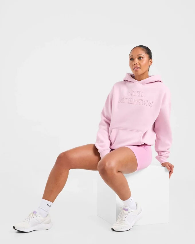 Oversize-Hoodie mit „Athletics“-Applikation