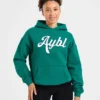 Oversize-Hoodie mit gesticktem Schriftzug