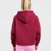 Oversize-Hoodie mit gesticktem Schriftzug