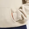 Oversize-Hoodie mit gesticktem Schriftzug