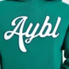 Oversize-Hoodie mit gesticktem Schriftzug