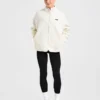 Oversized-Fleecejacke mit Reißverschluss