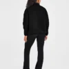 Oversized-Fleecejacke mit Reißverschluss