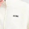 Oversized-Fleecejacke mit Reißverschluss