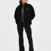 Oversized-Fleecejacke mit Reißverschluss