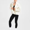 Oversized-Fleecejacke mit Reißverschluss